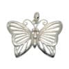 Colgante mariposa en plata (3)