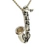 Colgante saxofón en plata (4)