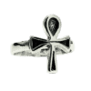 Anillo cruz de la vida en plata (1)