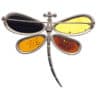 Colgante libélula de ámbar (4)