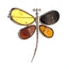 Colgante libélula de ámbar (6)