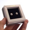 Pendientes plata de 8,2 mm con perla sintética de 6 mm (4) Pendientes plata de 8,2 mm con perla sintética de 6 mm (4)