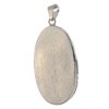 Colgante piedra oval de turmalina chorlo en plata 925 (9)