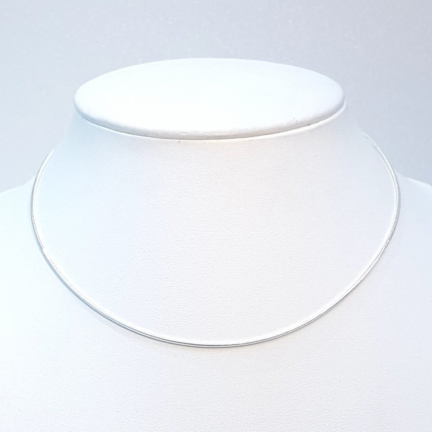 Cadena de plata TOPO 50 cm