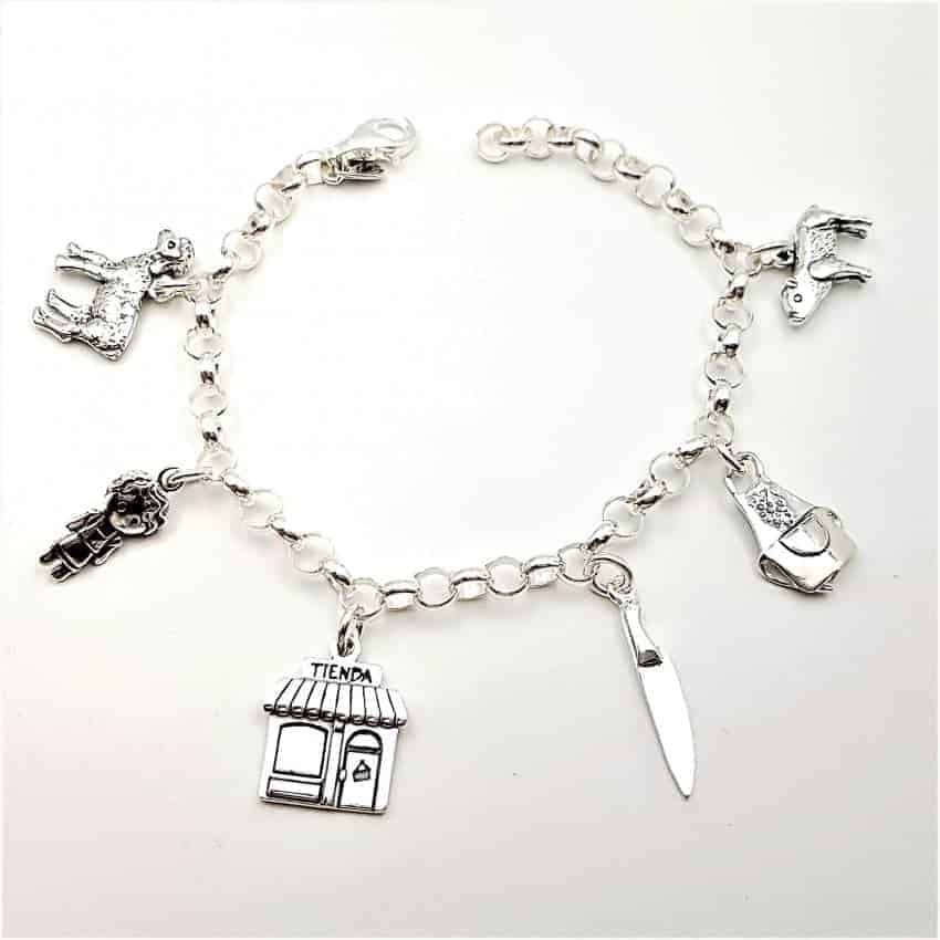 Pulsera de la carnicera en plata