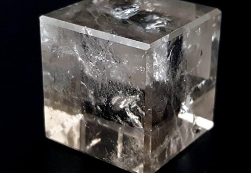 Sólido Platónico Cubo – Cuarzo Cristal de Roca
