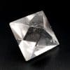 Sólido platónico Cuarzo Cristal de Roca en octaedro