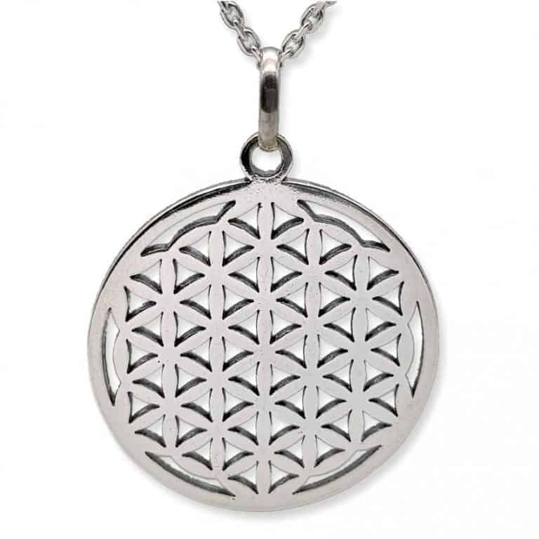 Amuleto Flor de la Vida, Símbolo de plata