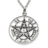 Amuleto Tetragramatón en plata