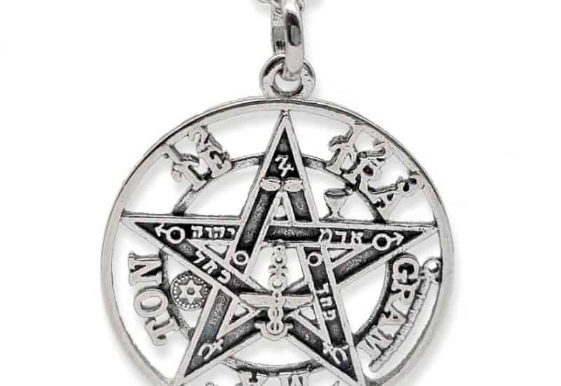 Colgante Tetragramatón de plata