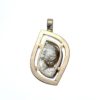 Exclusiva joya de plata, colgante de cuarzo con rutilo (5)
