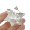 Estrella doble mercarkaba de cuarzo cristal de roca de Brasil (14)