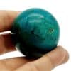 Piedra de crisocola en forma de esfera (1)