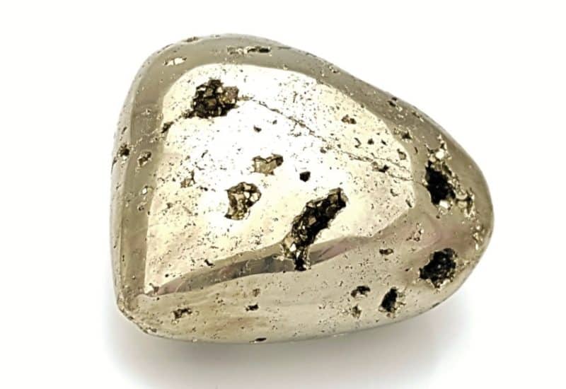 Corazón de pirita cristalizada procedente de Perú.