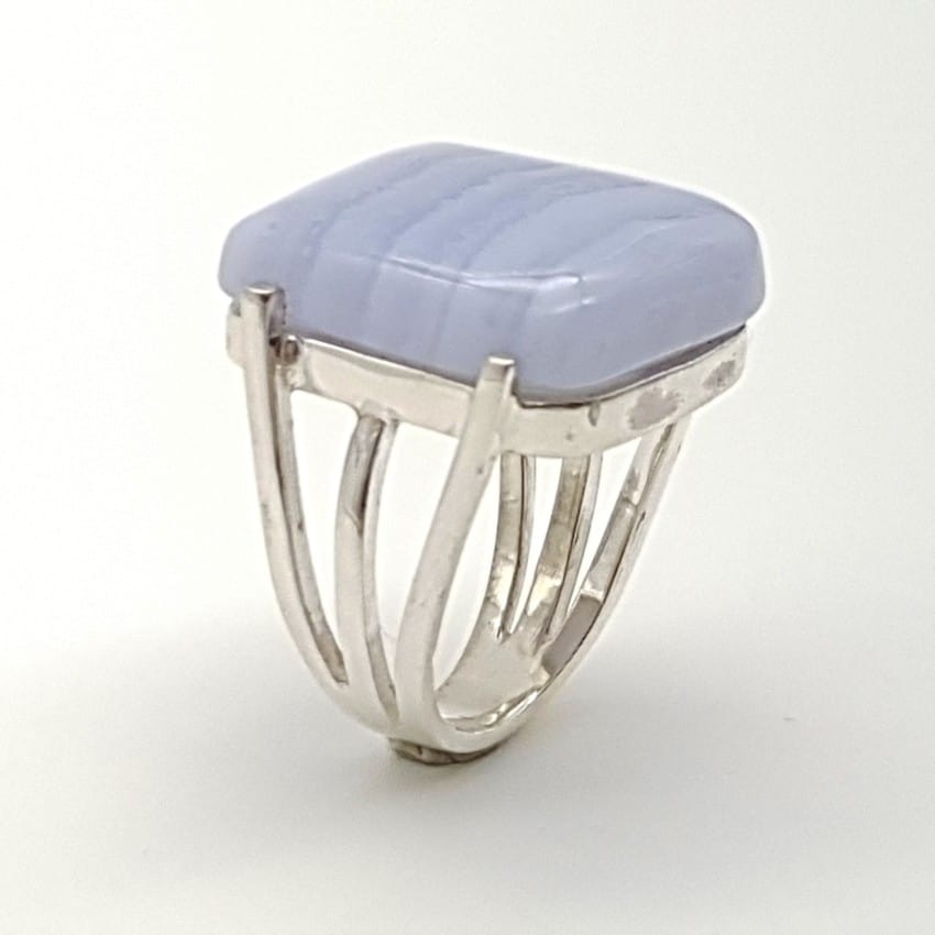 anillo de plata y calcedonia azul (2)
