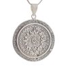 Colgante medalla calendario azteca