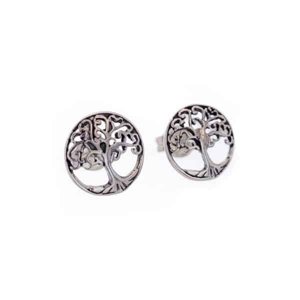 Pendientes árbol de la vida de 12 mm (2)