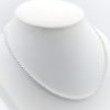 Collar bolas de plata de 3 mm. (9)