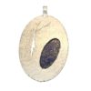 Colgante plata del árbol de la vida con piedra lapislázuli (1)