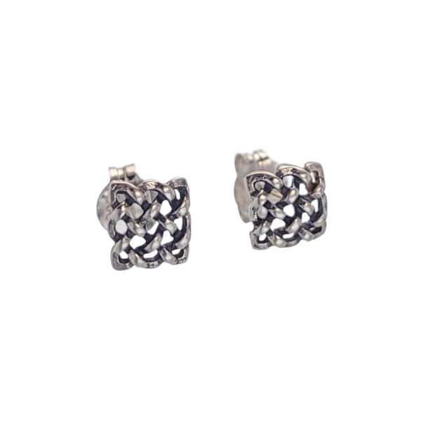 pendientes mini nudo celta cuadrado (3) pendientes mini nudo celta cuadrado (3)