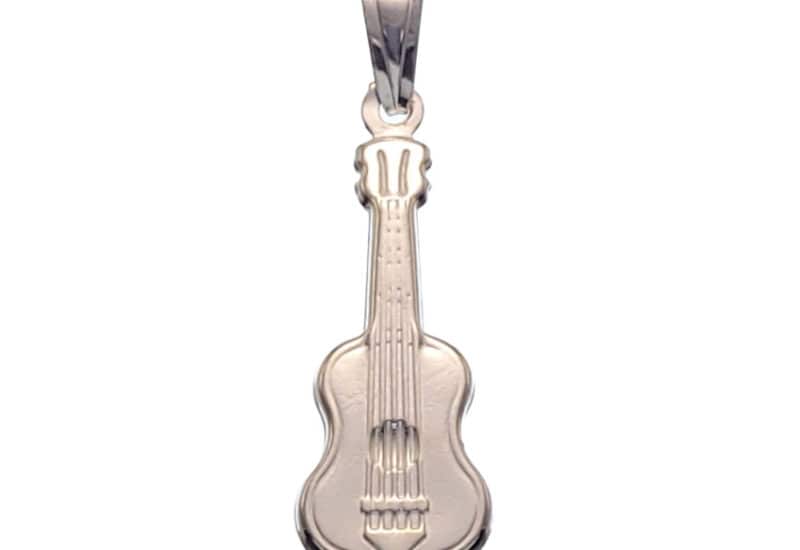 Instrumento musical guitarra clásica de 33 mm. en plata 925