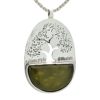 Colgante árbol de la vida de jade en plata 925 (3)