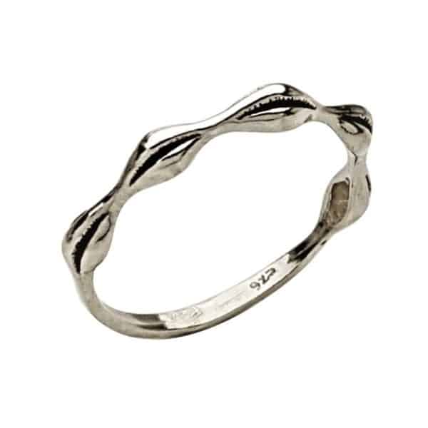 anillo diseño ondas en plata 925 (1)