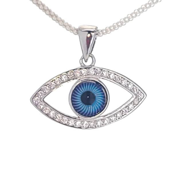 Colgante Ojo turco de circonitas (2)