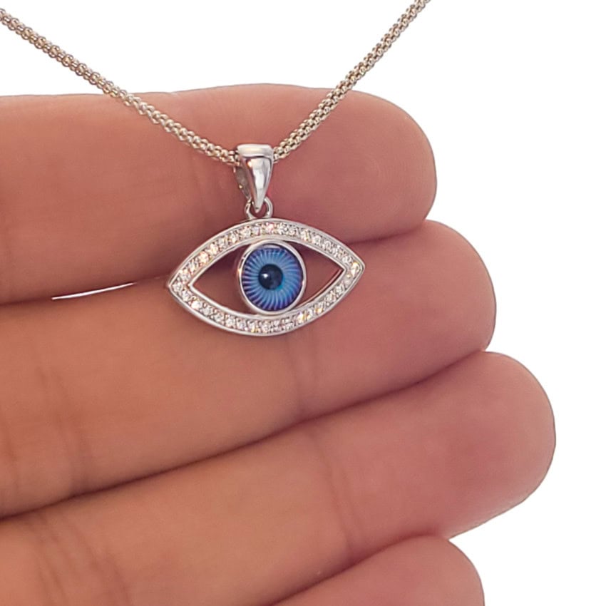 Colgante Ojo turco de circonitas (4)