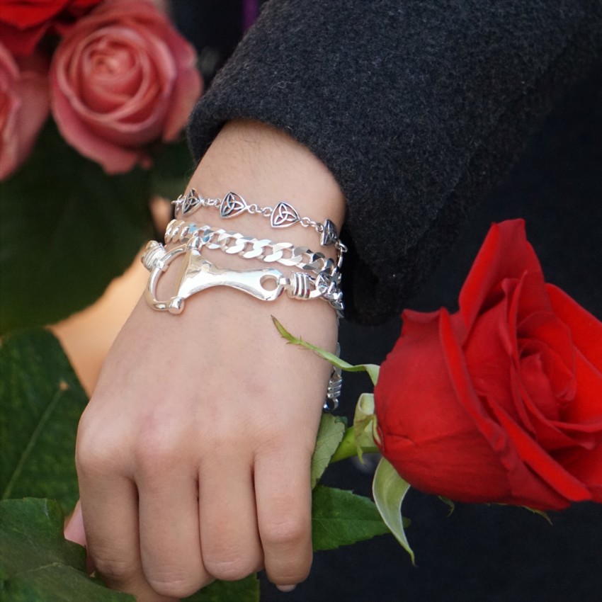 Un San Valentín con las más bellas pulseras de plata