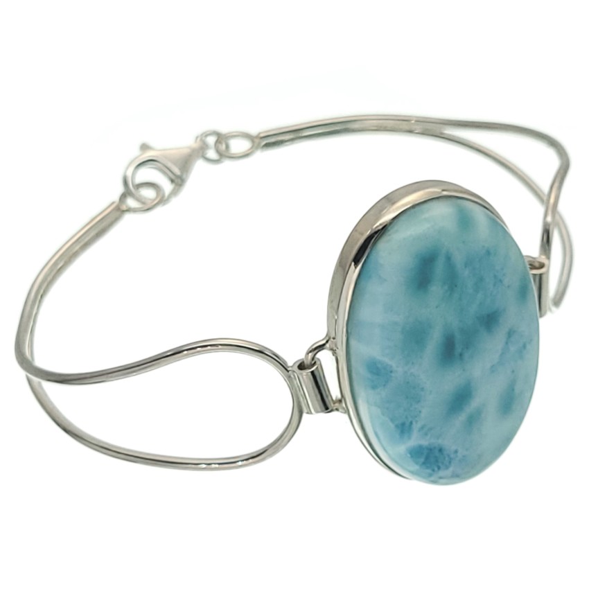 pulsera de plata y larimar (3)