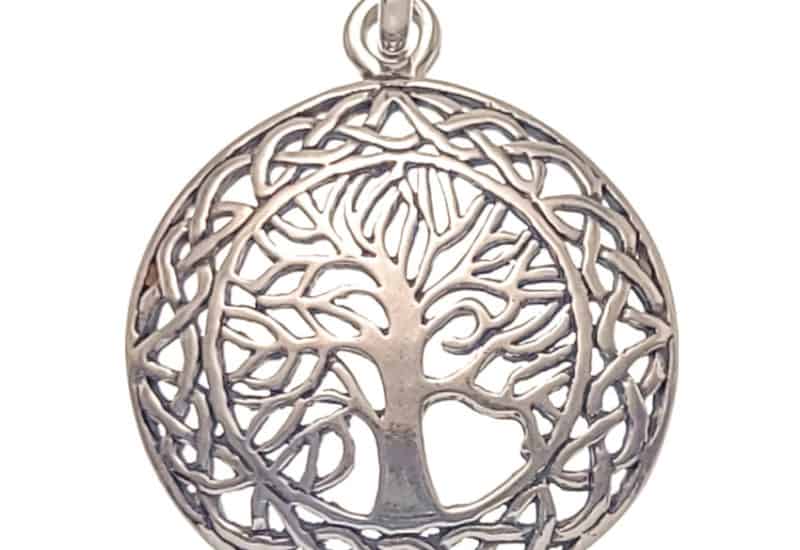 Colgante árbol de la vida diseño celta