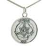 Colgante tetragramatón pentagrama en plata (1)