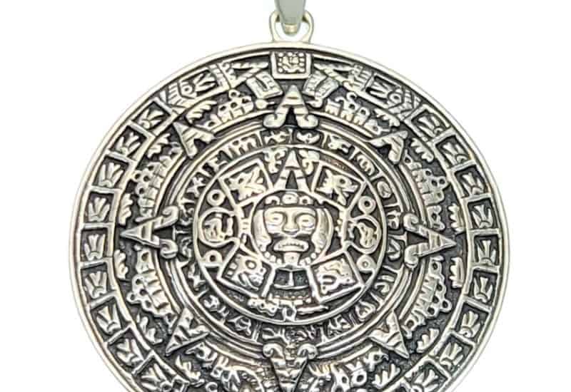 Colgante Calendario Azteca- Piedra del Sol