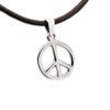 Colgante símbolo de la paz en plata