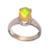 Anillo de ópalo de intensa opalescencia (4) Anillo de ópalo de intensa opalescencia (4)