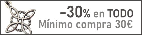 -30% en TODO a partir de 30 € de compra