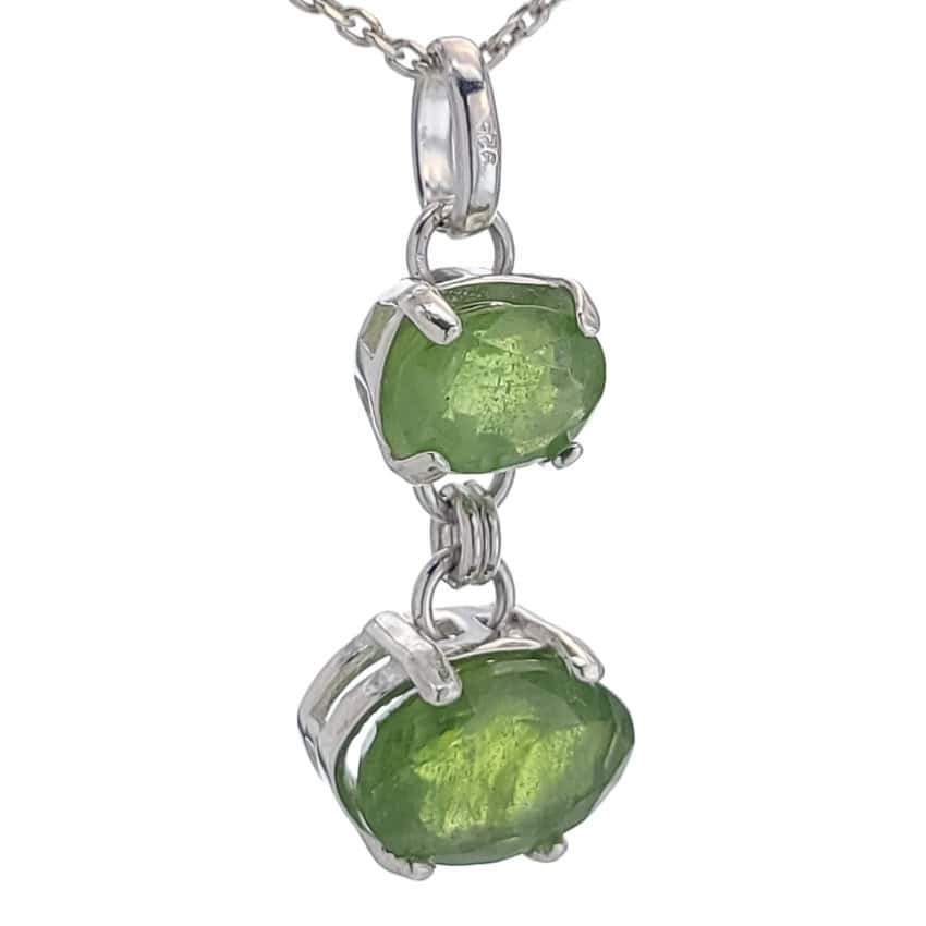 colgante dos piedras de peridoto (2)