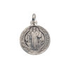 Colgante Medalla de San Benito de 2,2 centímetros en plata 925 rf 44361 (2)