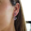 pendientes amatista pendientes amatista
