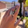 Anillo hada de plata