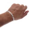 Pulsera de 21 cms. de eslabones gucci en plata 925 (1)