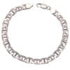 Pulsera de 21 cms. de eslabones gucci en plata 925 (2)