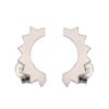 Pendientes dientes de sierra en plata 925 (1)
