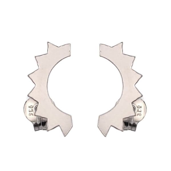 Pendientes dientes de sierra en plata 925 (1)