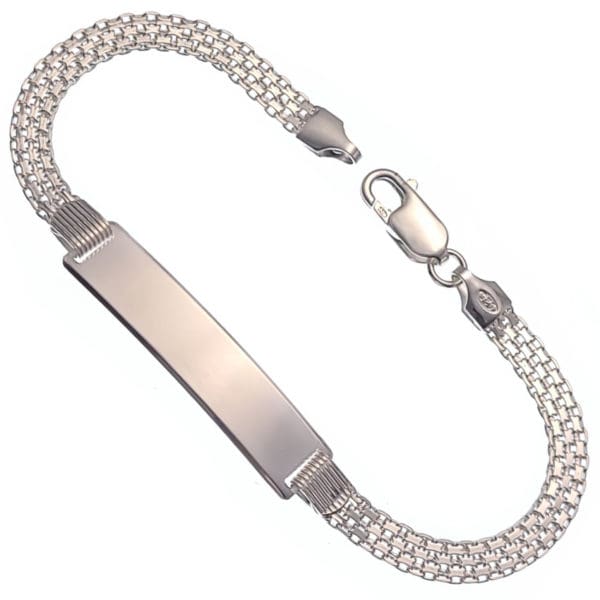 Pulsera esclava de plata (2)