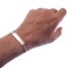 Pulsera esclava de plata (3)