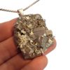 Gran colgante de pirita en plata (1)