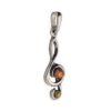 Colgante de 33 mm. clave de sol de ámbar (2)