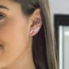 pendientes huella perro plata pendientes huella perro plata